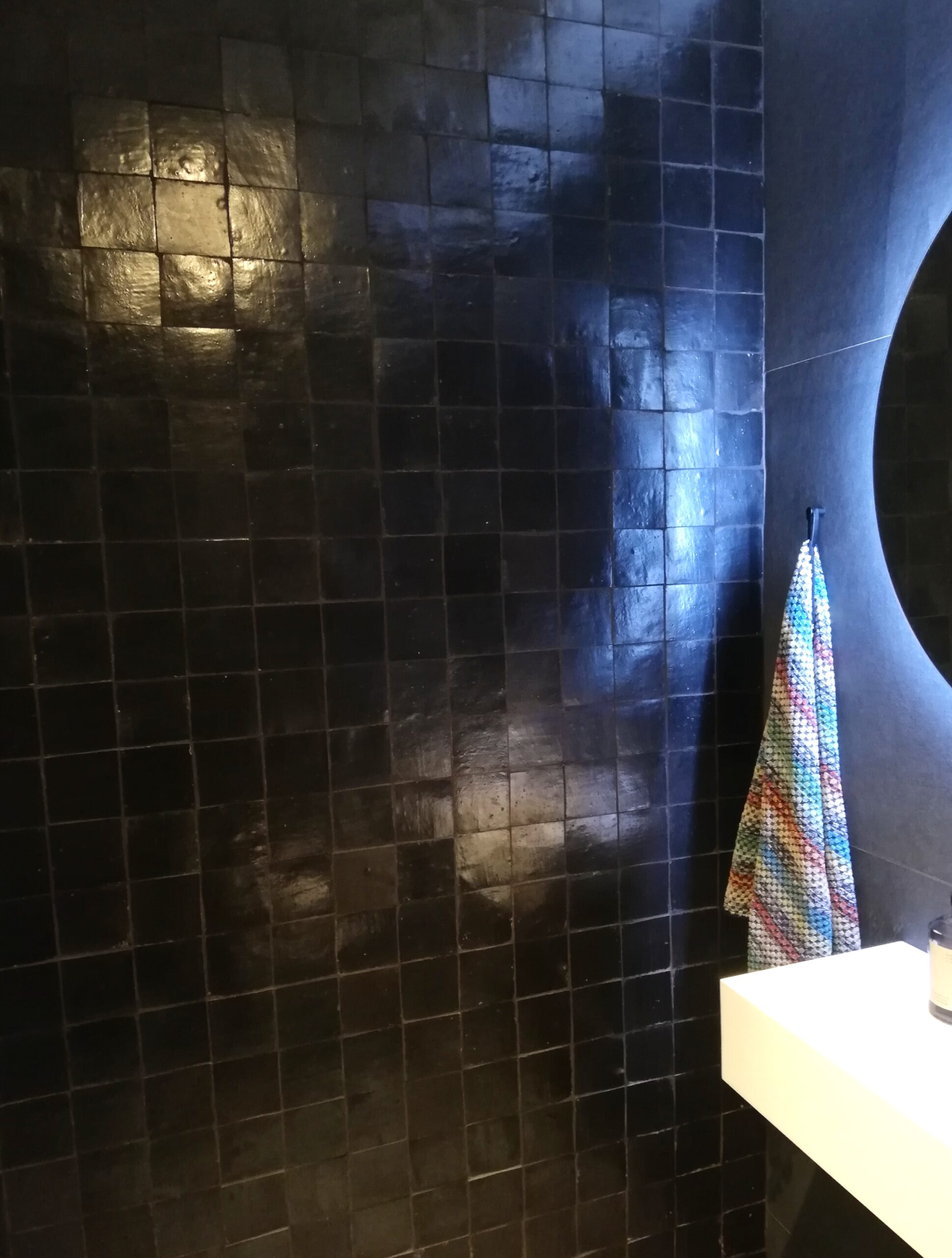 Håndlavede Zellige Fliser - sort 1 - Billede 3